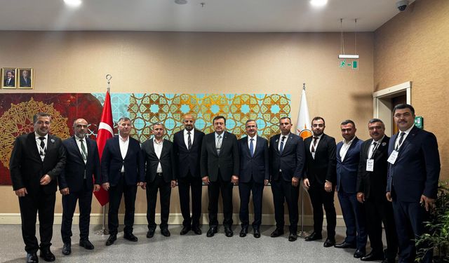 AK Parti Gaziantep heyetinden Genel Merkeze çıkarma!