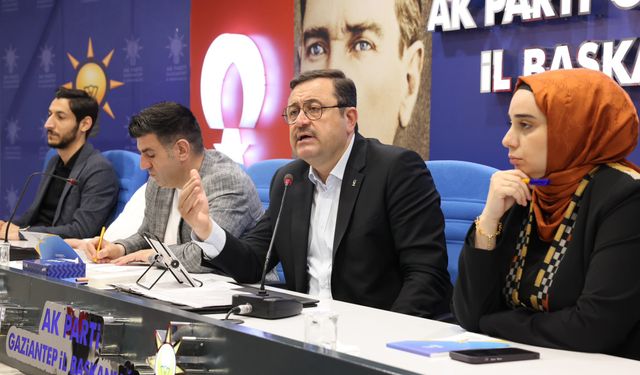 AK Parti Gaziantep’te önemli program! Dava bilinciyle yol yürüyoruz
