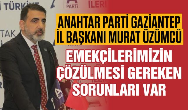 Murat Üzümcü: "Emekçilerimizin çözülmesi gereken sorunları var”