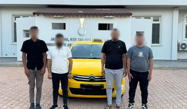 Gaziantep’te Göçmen Kaçakçılarına Geçit Yok! Suçüstü Yakalandılar