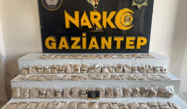 Gaziantep zehir tacirlerine darbe! 163 şüpheli tutuklandı