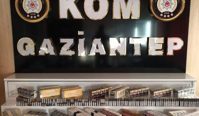 Gaziantep Emniyeti Kaçakçılara nefes aldırmıyor!