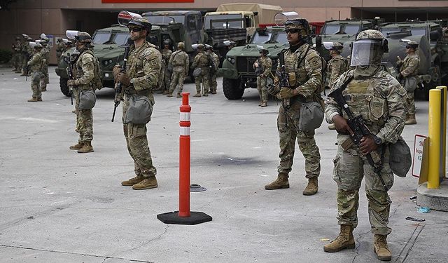 ABD'de protestolara karşı 7 bin asker görevlendirildi