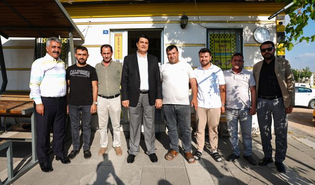 Yılmaz'dan Çamlıtepe ve Gaziler Mahallelerine ziyaret