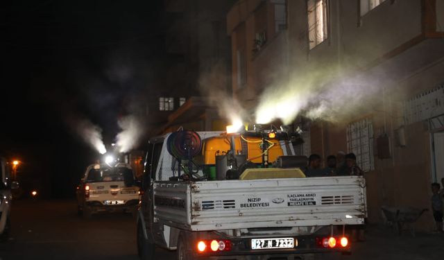 Nizip'te ilaçlama ekipleri sahada olacak