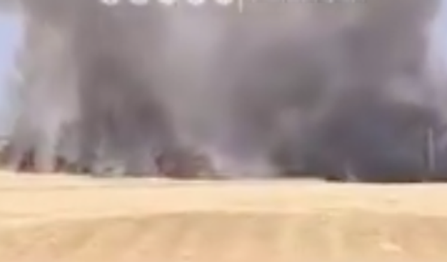 Gaziantep’te Buğday Tarlasında Yangın!