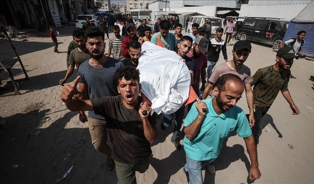 Gazze’de can kaybı 54 bin 981'e yükseldi