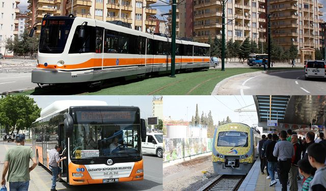 Gaziantep Büyükşehir’den müjde! Bayramda toplu ulaşım ücretsiz