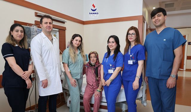 SANKO Üniversitesi Hastanesi’nde anneye en değerli armağan