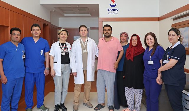 SANKO Üniversitesi Hastanesi’nde başarılı böbrek nakli