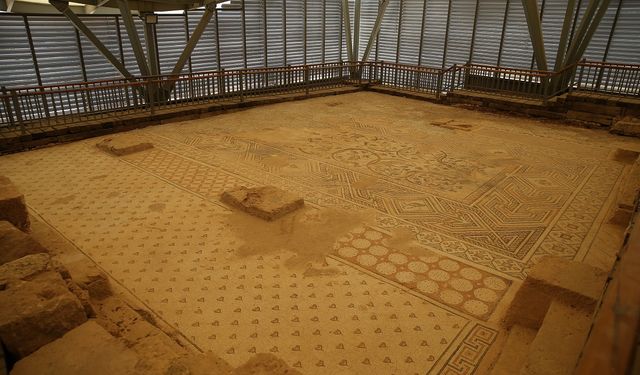 Perre Antik Kenti’nde restorasyon sürüyor