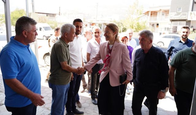 AK Parti Milletvekili Derya Bakbak Nurdağı'da