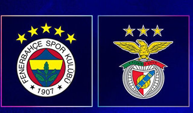 Fenerbahçe- Benfica maçının ilk 11’i açıklandı