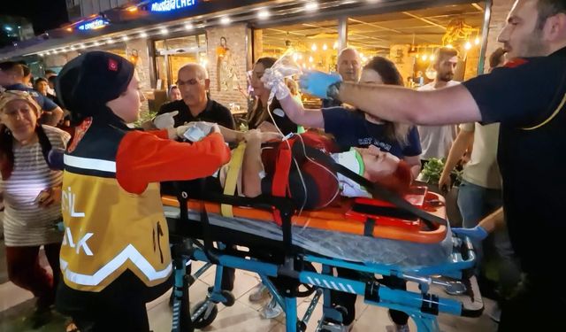 Eski koca restoran basıp dehşet saçtı