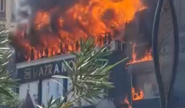 Gaziantep’te büyük panik! Alevler apartmanı sardı…