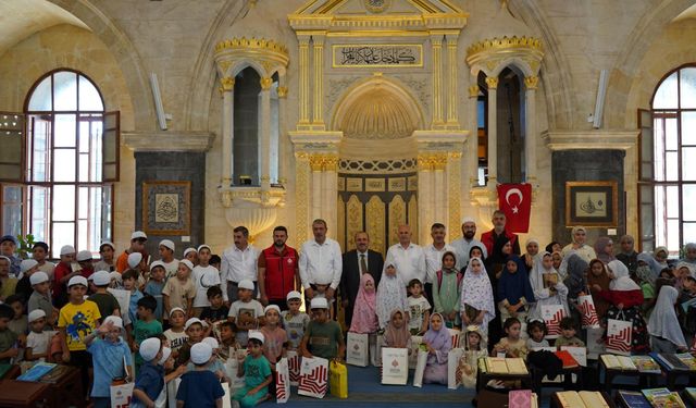 Gaziantep’te Yaz Kur’an Kursu öğrencilerine ödül