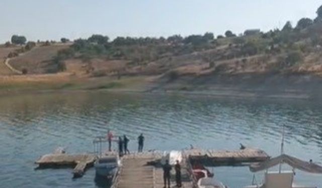 Göle giren genç boğuldu