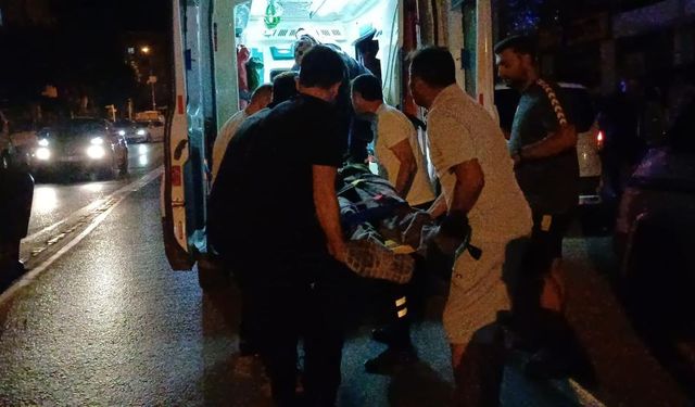 Polisin "dur" ihtarına uymayan sürücü kaçarken kaza yaptı