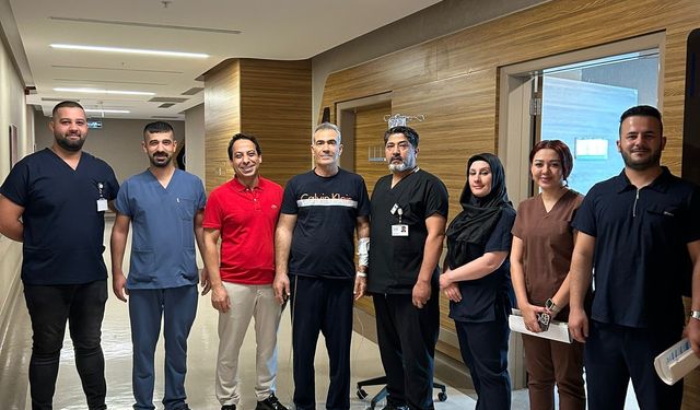 Gaziantep'te yapay kalp cihazı ile anjiyo hayat kurtardı