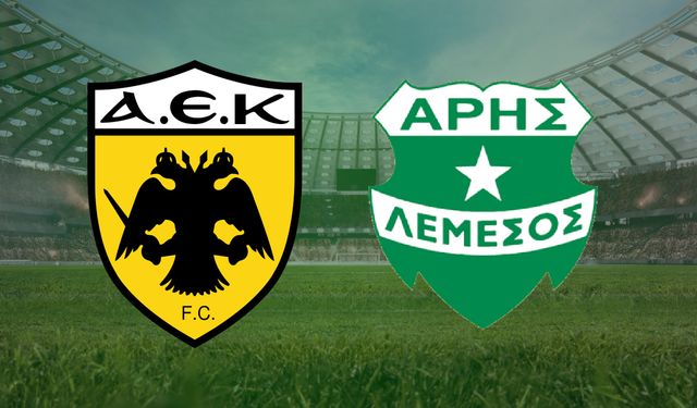 CANLI | AEK Atina- Aris Limassol maçını canlı izle (Maç Linki)