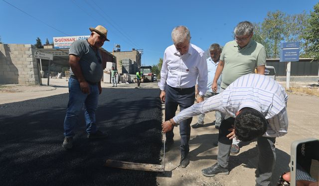 Şahinbey’de yollar yenileniyor