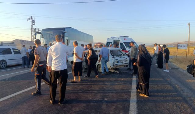 Gaziantep yolunda kaza! Yaralılar var!