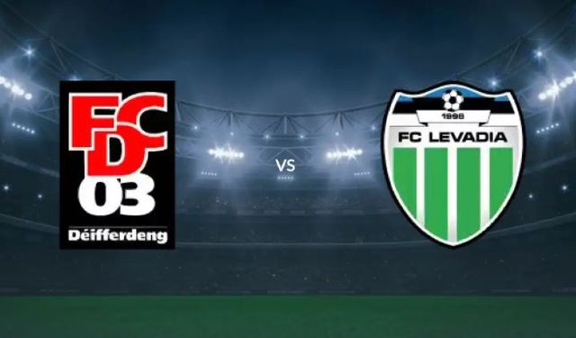 CANLI | Differdange 03 - FC Levadia maçını canlı izle (Maç Linki)