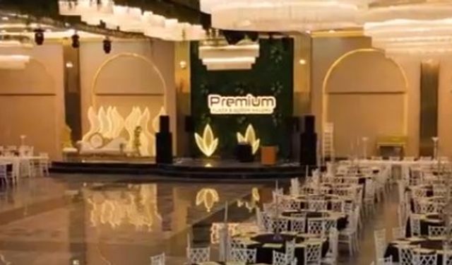 Gaziantep’in en prestijli düğün salonu Premium düğün salonu açıldı
