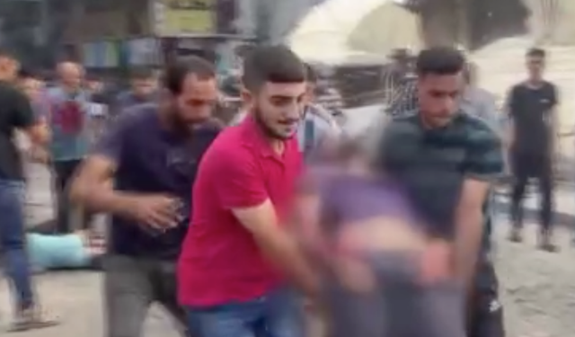İsrail Gazze Şehri’nde pazar yerini vurdu: 1’i çocuk 4 ölü