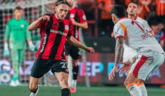 Gaziantep FK – Galatasaray maçı sona erdi: İşte maç özeti