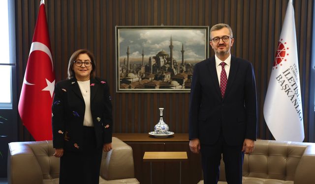 GBB Başkanı Şahin’den İletişim Başkanı Duran’a ziyaret! İşte detaylar