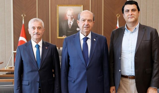 KKTC’de kritik temas! Tahmazoğlu ve Yılmaz’dan Cumhurbaşkanı Tatar’a ziyaret! Ortak adımlar konuşuldu