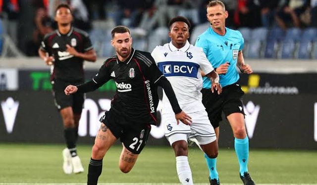 Lausanne Sport: 1 - Beşiktaş: 1 (Maç özeti)