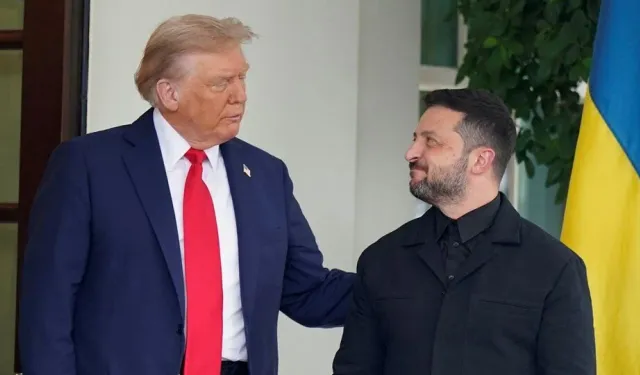 Beyaz Saray'da kritik Trump-Zelenskiy görüşmesi!