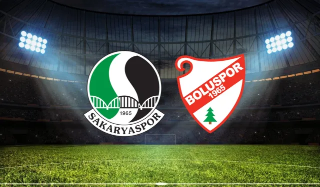 CANLI | Sakaryaspor - Boluspor maçını canlı izle (Maç Linki)