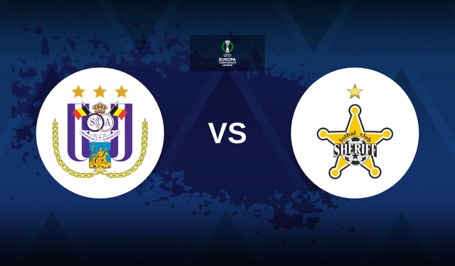 CANLI | Anderlecht - FC Sheriff maçını canlı izle (Maç Linki)