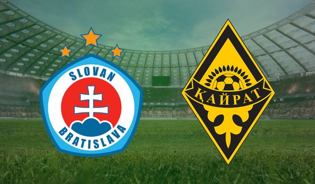 CANLI | Slovan Bratislava - Kairat maçını canlı izle (Maç Linki)