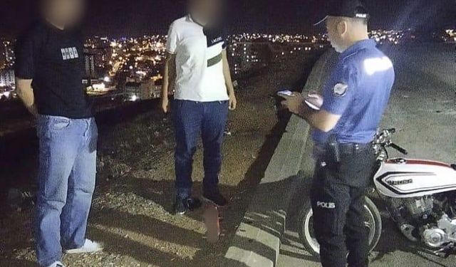 Gaziantep’te araması olan 13 şahıs parkta yakalandı!