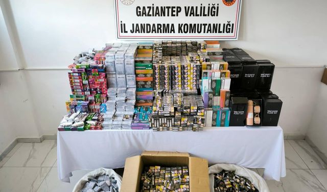 Gaziantep’te kaçakçılara geçit yok! 178 şüpheli yakalandı