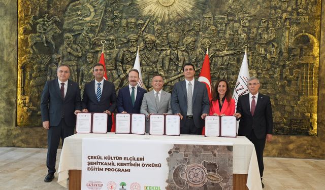 Gaziantep'in kültürel zenginliği çocuklara anlatılacak!