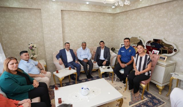 Başkan Yılmaz’dan anlamlı ziyaret