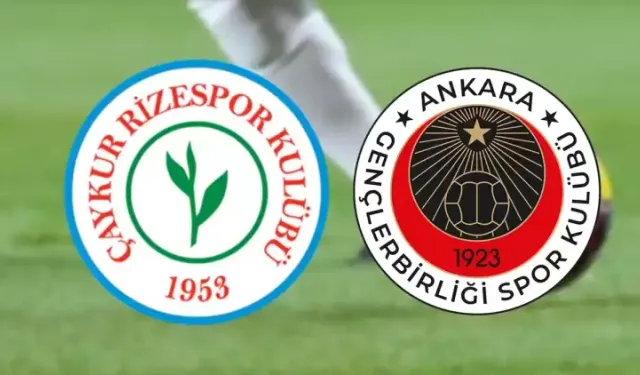 Çaykur Rizespor – Gençlerbirliği maçı canlı izle (Maç Linki)