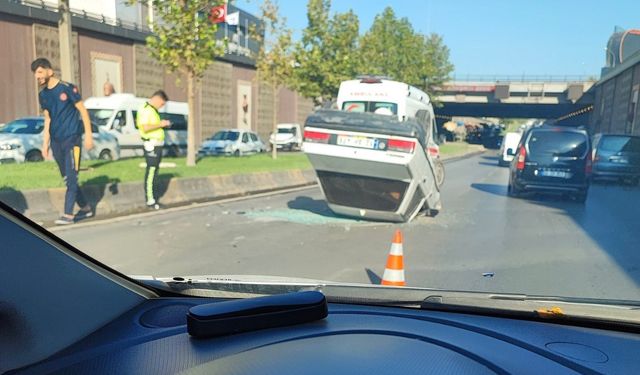 Gaziantep'te feci kaza! Polis olay yerinde... Yaralılar var!