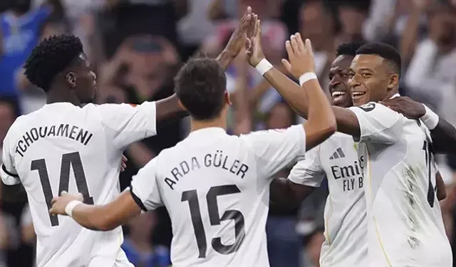 Arda Güler yine sahne aldı! Real Madrid rahat kazandı