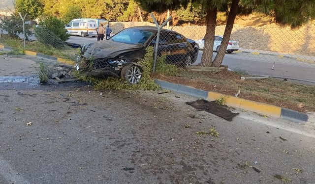 Gaziantep'te korkutan kaza!