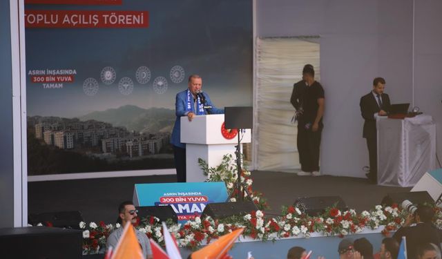 300 bininci deprem konutu tamamlandı!