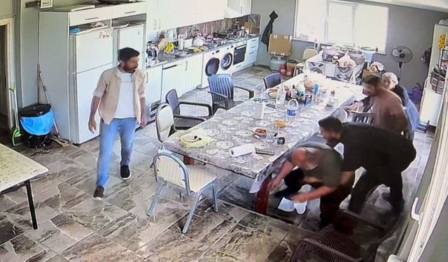 Yemek masasında ölümden döndü! İşte o anlar…