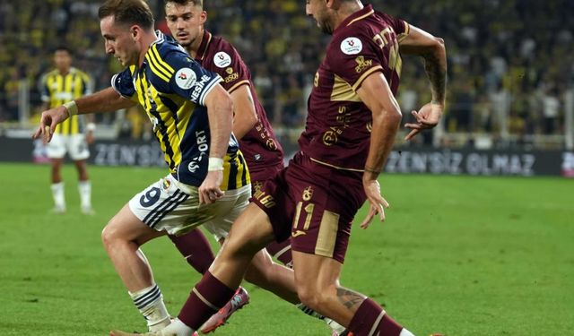 Fenerbahçe, Trabzonspor'u üst üste 4. maçta yendi