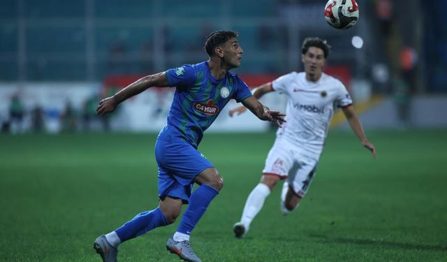 Çaykur Rizespor: 0 - Gençlerbirliği: 0 (Maç Özeti)