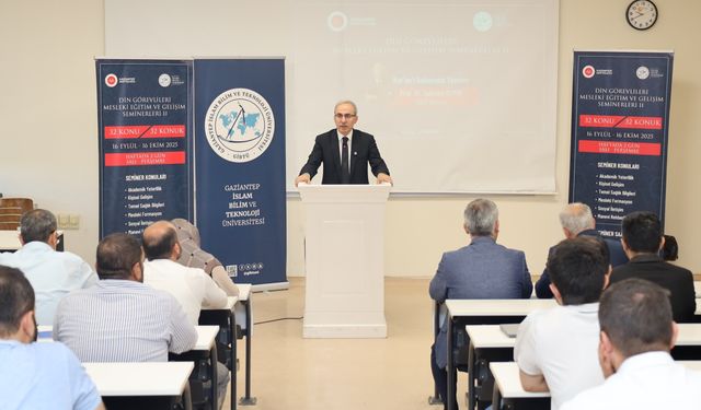Gaziantep’te Din Görevlilerine yönelik seminer